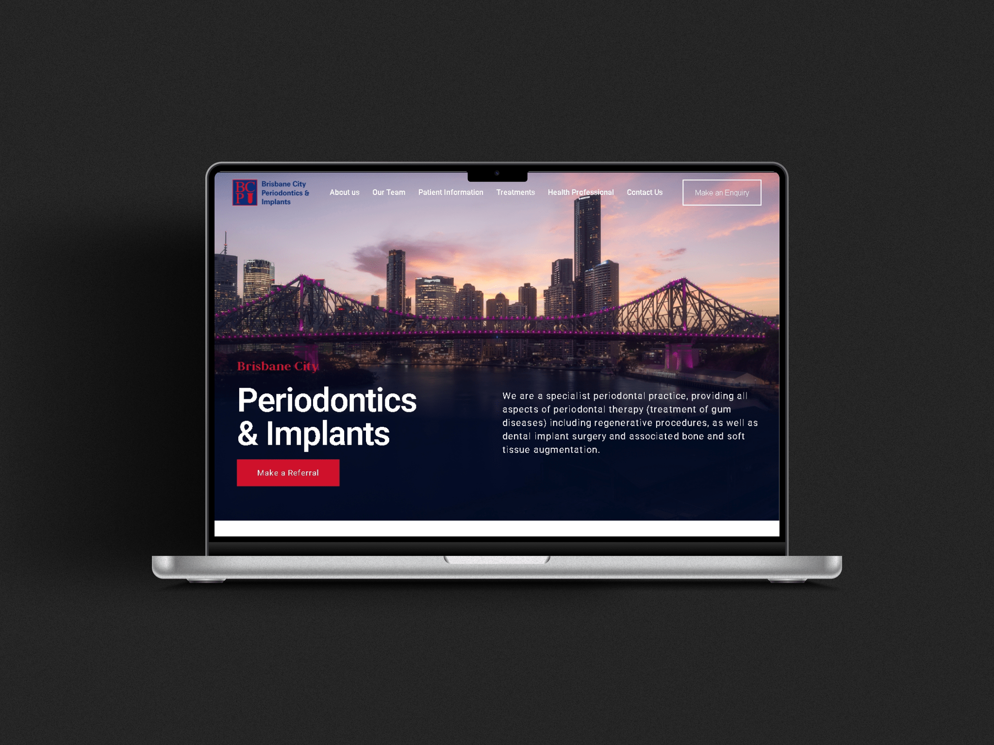 Dental Clinic Landing Page Designed to Build Patient Trust